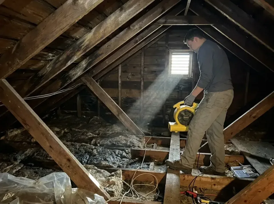 attic-water-damage-drying-proc-007 — frequently asked questions, Emergency Water Extraction & 24/7 Flood Response in Glade S…